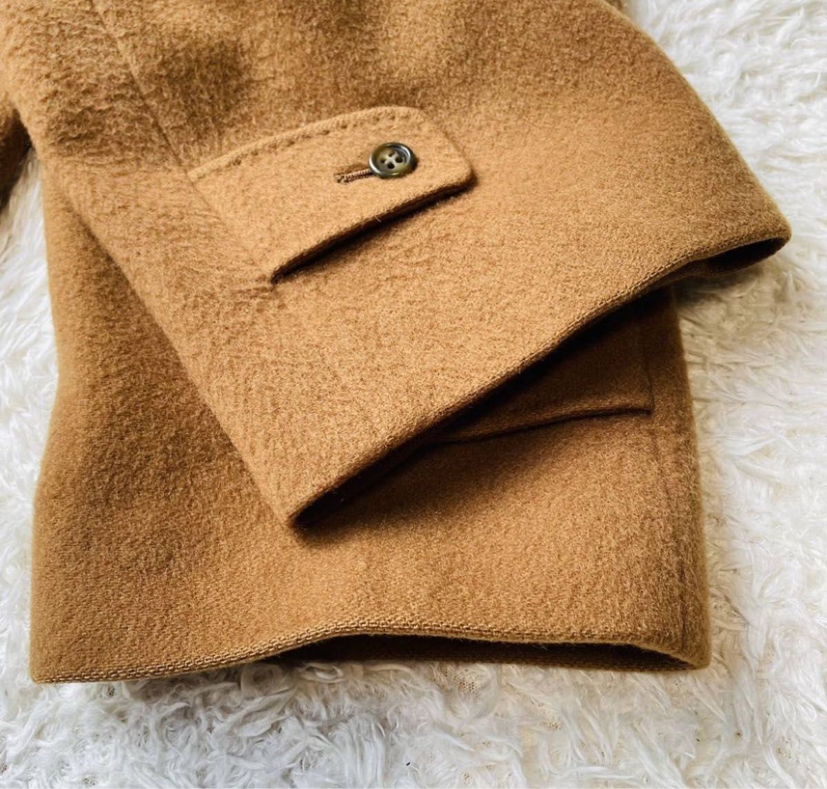 極上カシミヤ100% JOHNIAN ロングステンカラーコート 伊勢丹購入