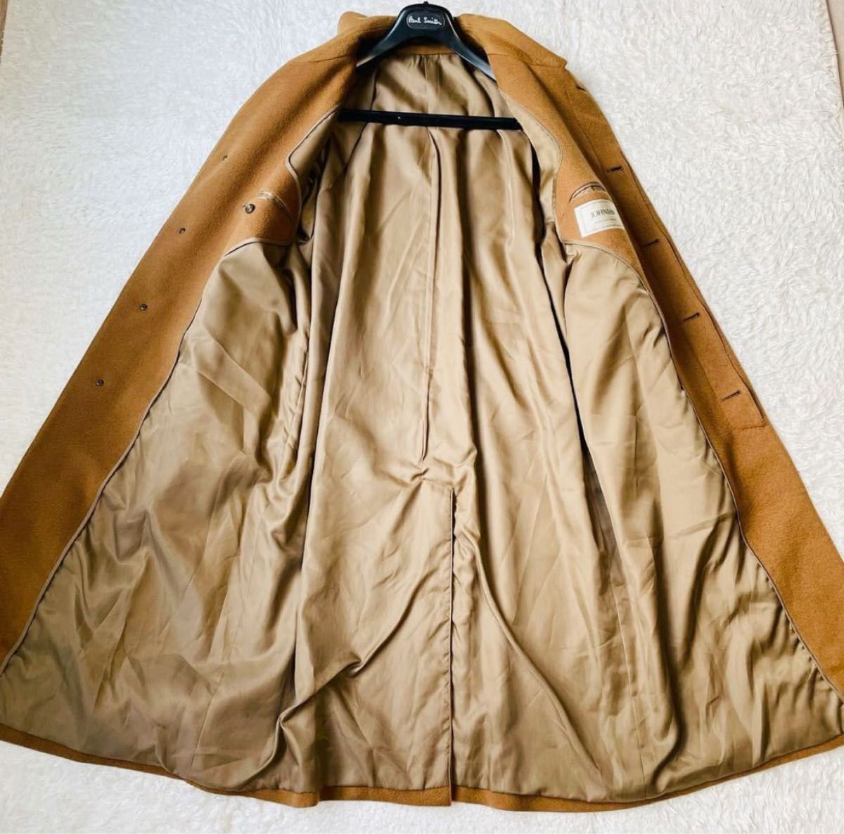 極上カシミヤ100% JOHNIAN ロングステンカラーコート 伊勢丹購入