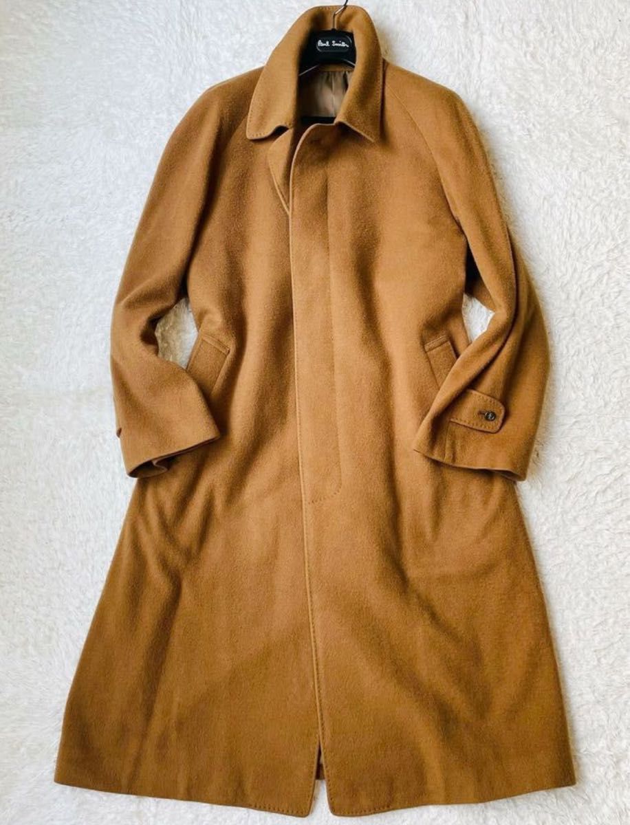 極上カシミヤ100% JOHNIAN ロングステンカラーコート 伊勢丹購入