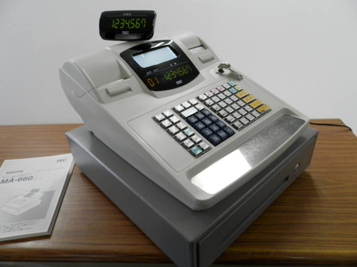 MA-660-20 設定無料 東芝テック 物販向 20部門レジスター 0504 MA-660-20