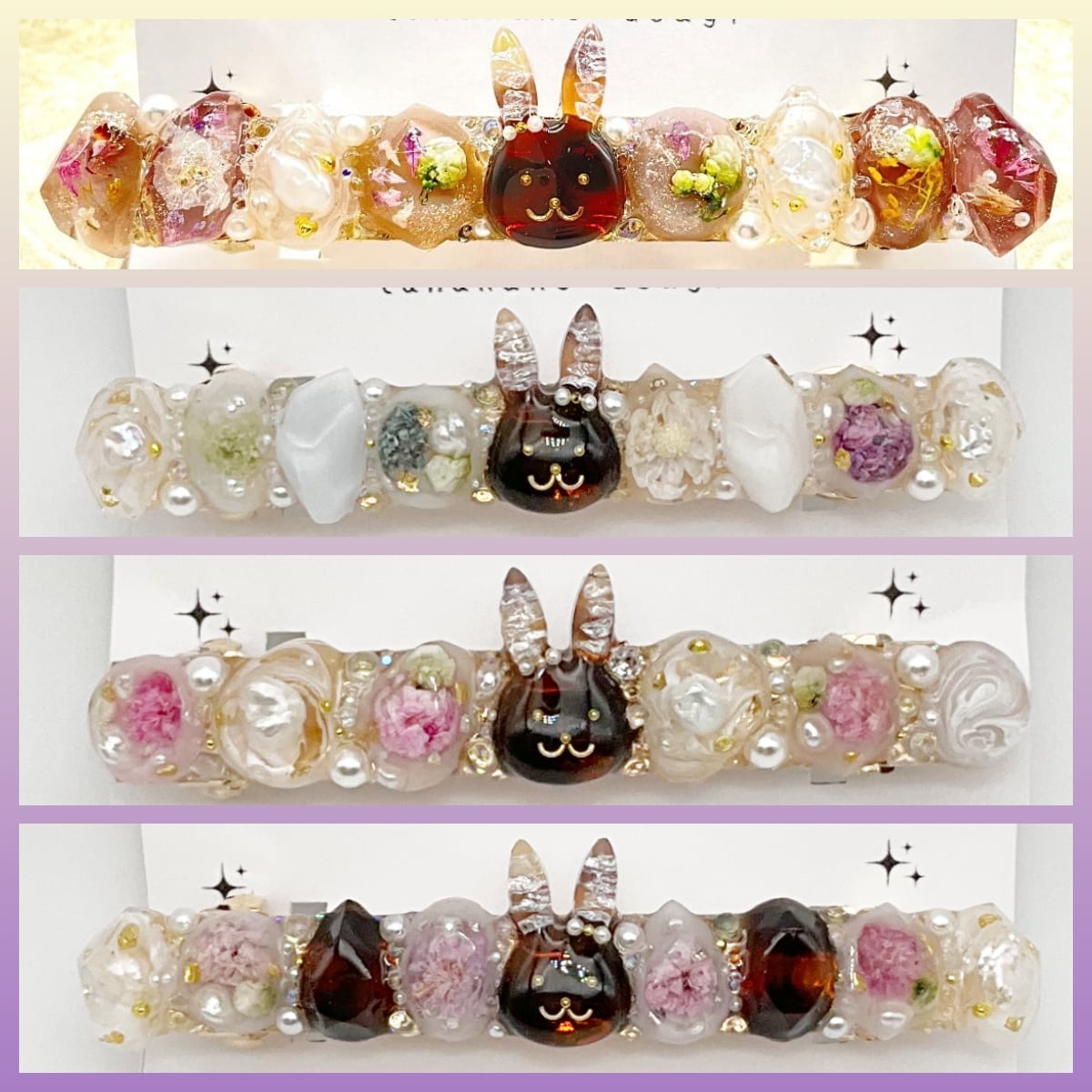 tanaka no usagi 森音限定カラー バレッタ うさぎ | うさぎセレクト