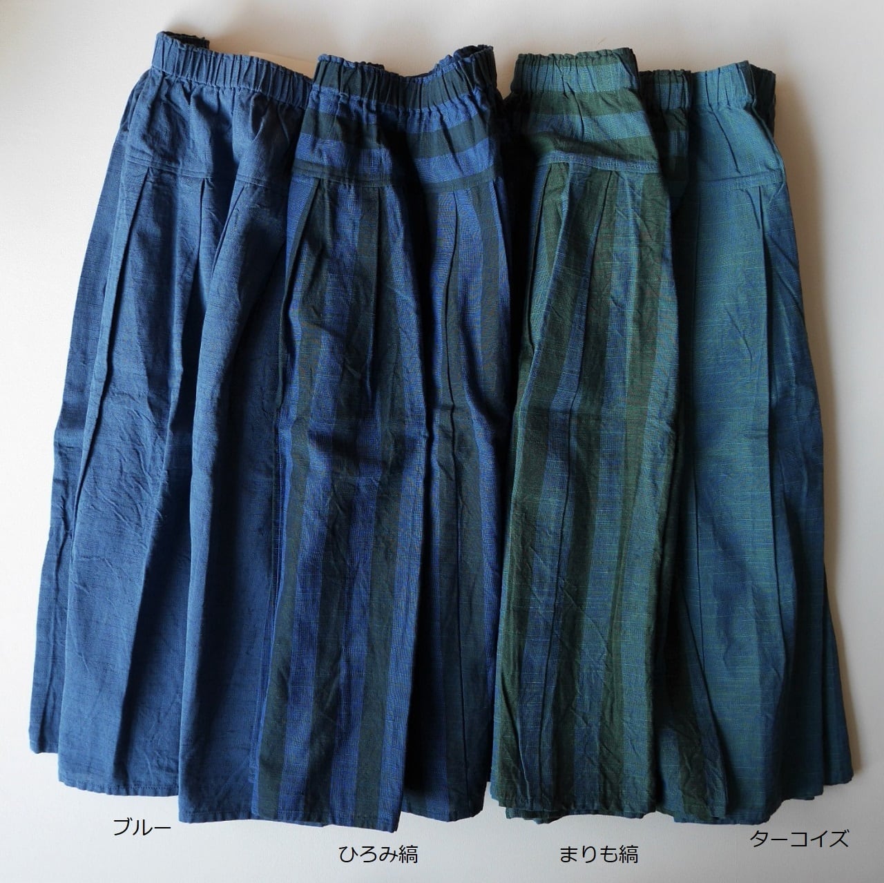 会津木綿キュロット(股上+10cm) YAMMA ヤンマ産業 | 日々花［ Hibika