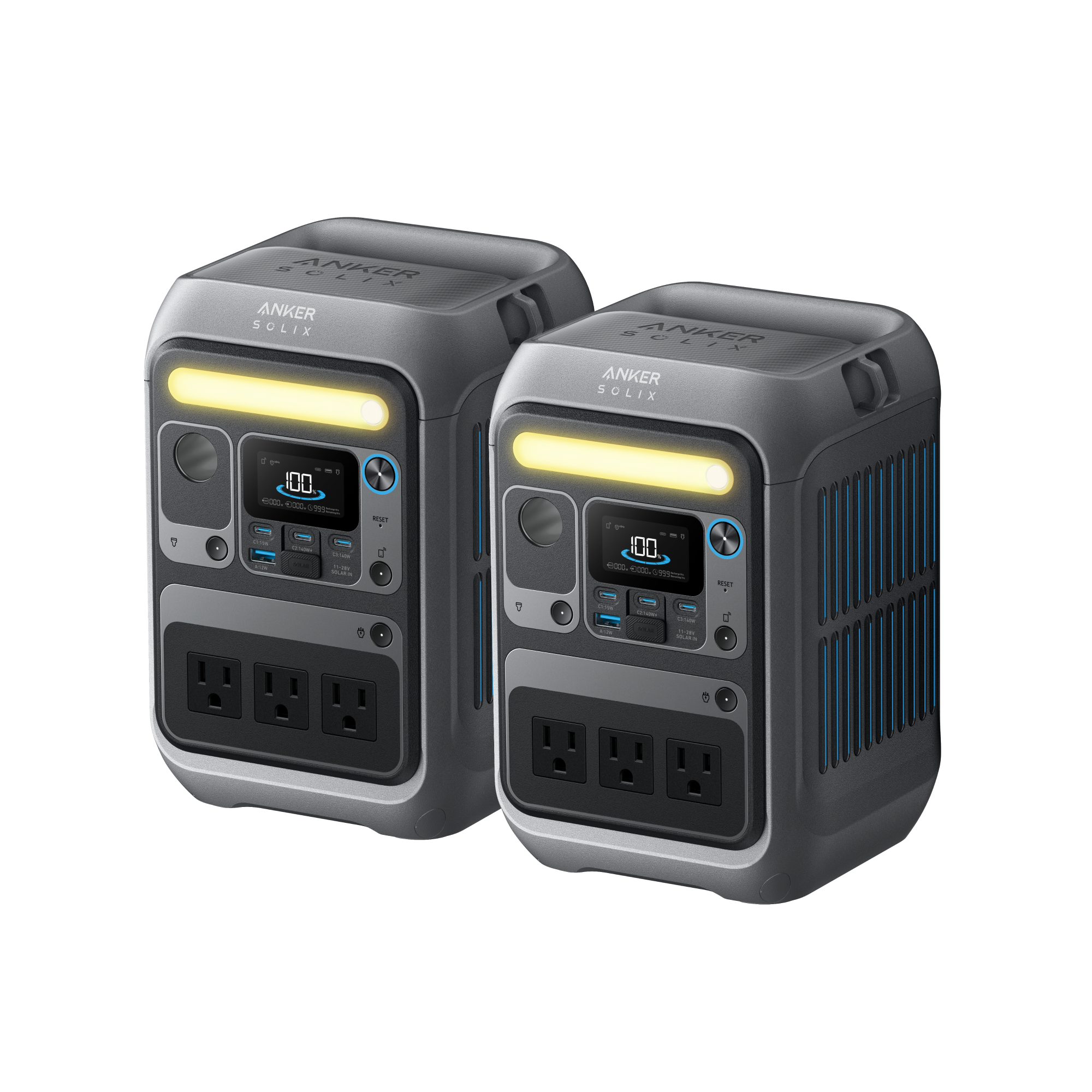 Anker SOLIX C300 Portable Power Station 300W - Anker SOLIX US
